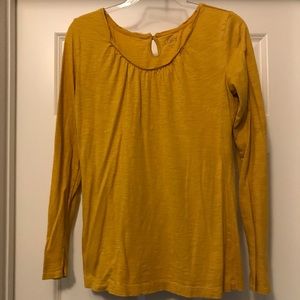 Ann Taylor Loft keyhole back shirt